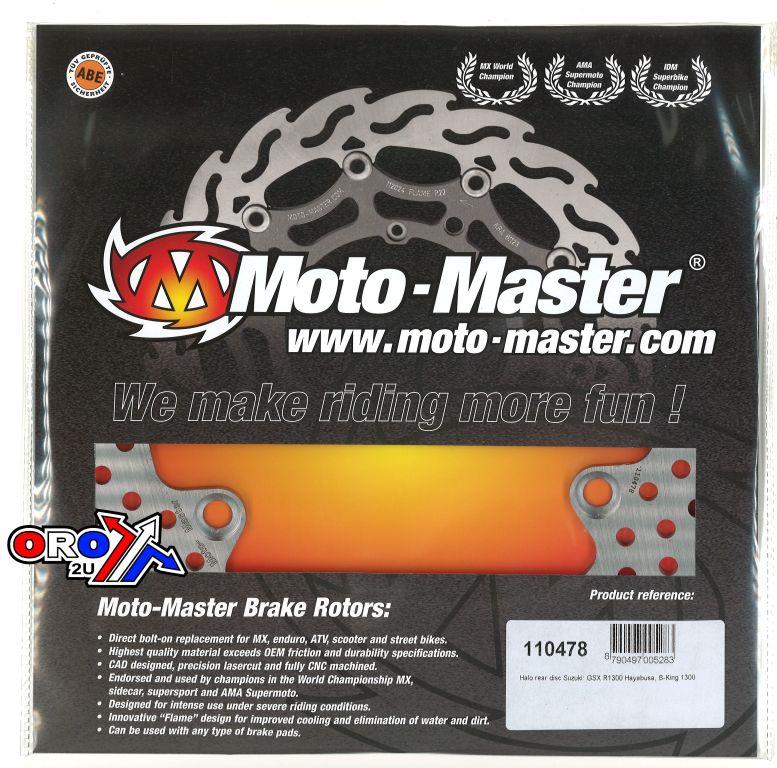 DISC BRAKE REAR SUZUKI, MOTO-MASTER 110478 ROAD thumbnail 2