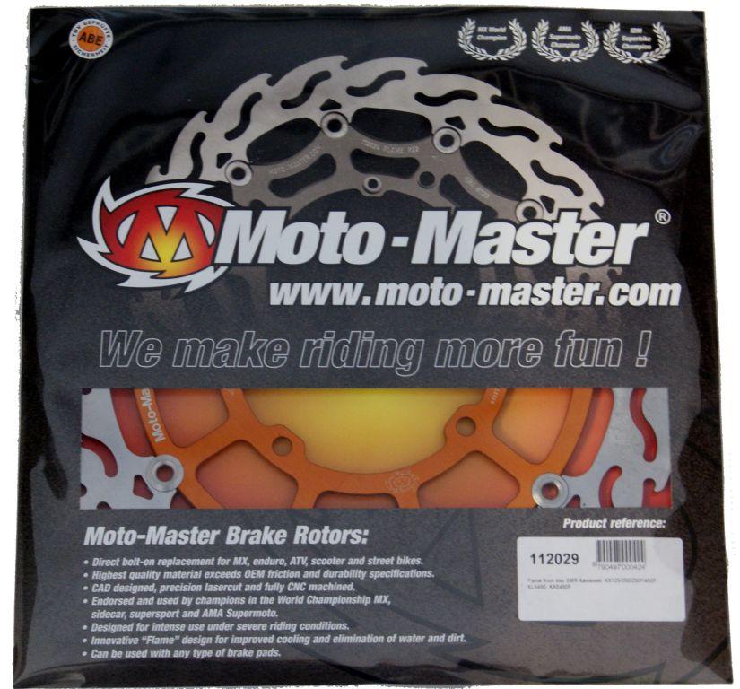 DISC BRAKE 320 FRONT KXF25 450, MOTO-MASTER 112029 KX125 250 image 1