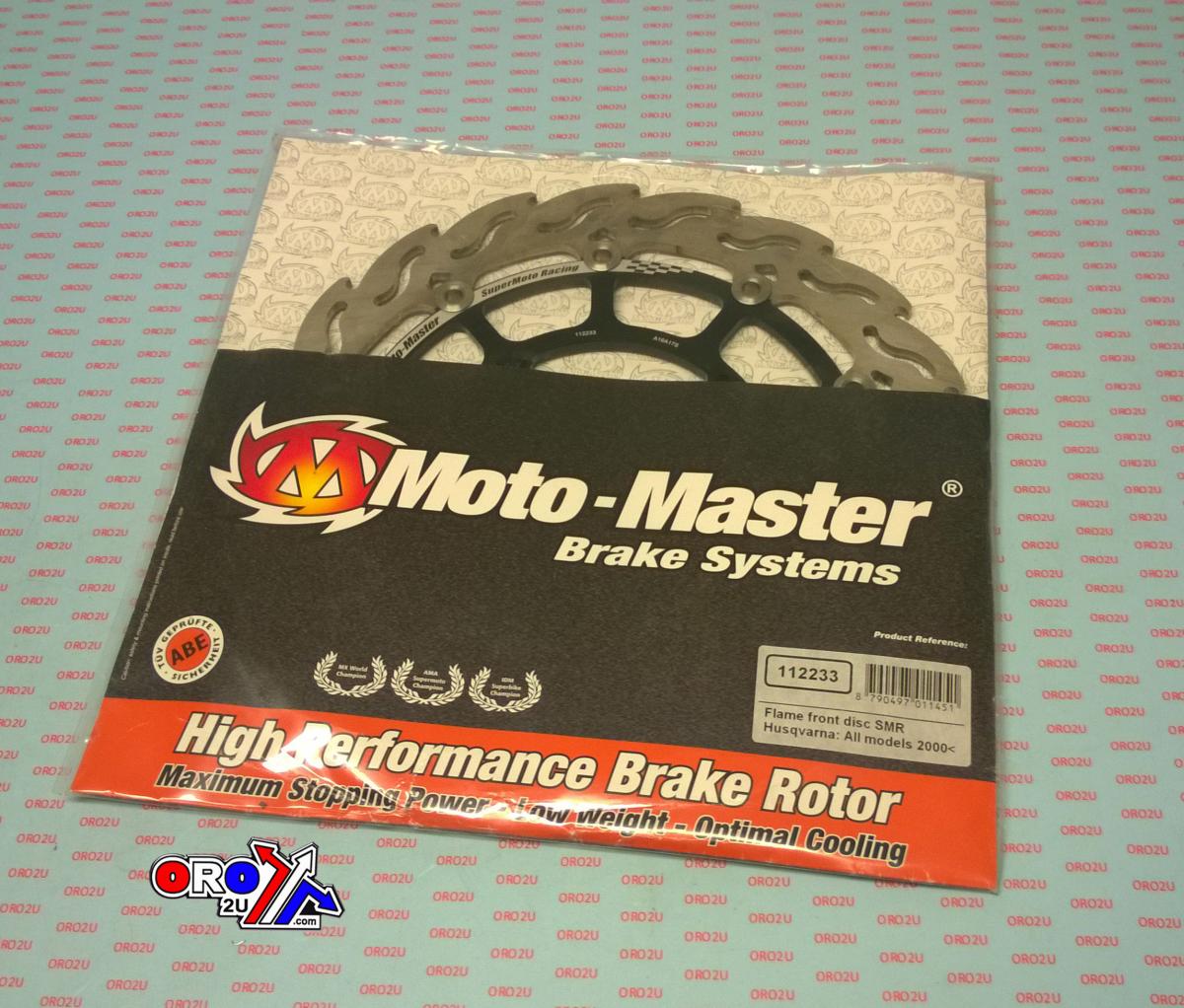 DISC BRAKE 320 FRONT HUSKY, MOTO-MASTER 112233 HUSQVARNA image 1
