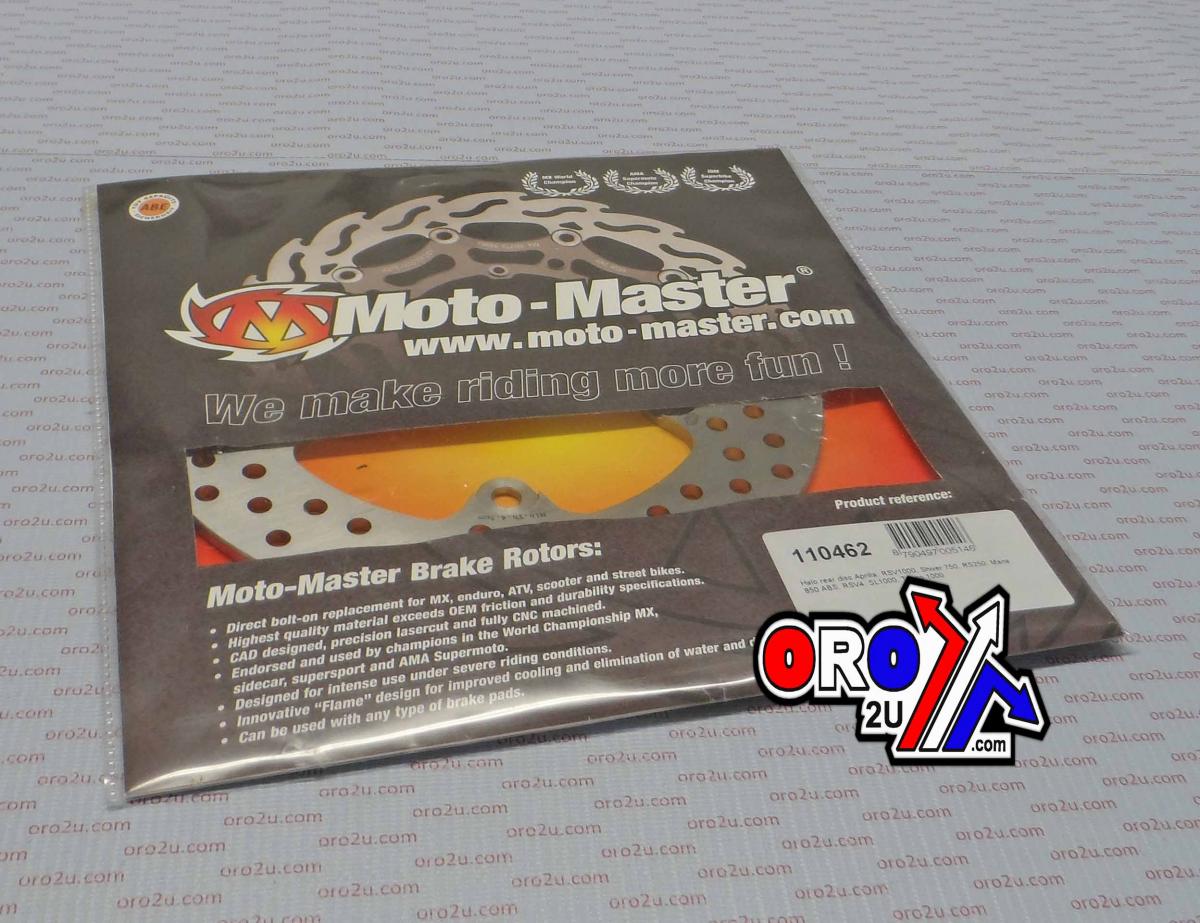 DISC BRAKE REAR HALO APRILIA, MOTO-MASTER 110462 image 1