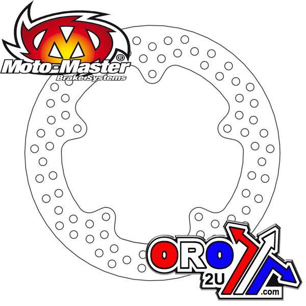 DISC BRAKE REAR HALO CBR600RR, MOTO-MASTER 110491 HONDA ABS thumbnail 2