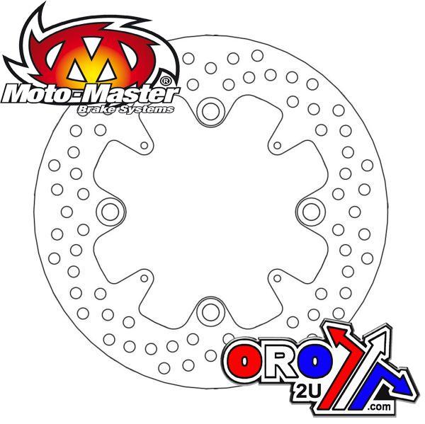 DISC BRAKE REAR HALO CBR250, MOTO-MASTER 110545 HONDA, ROAD, MC thumbnail 2