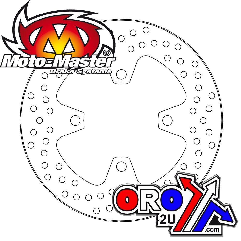 DISC BRAKE REAR HALO TRIUMPH, MOTO-MASTER 110580 675 ABS, ROAD, MC thumbnail 2