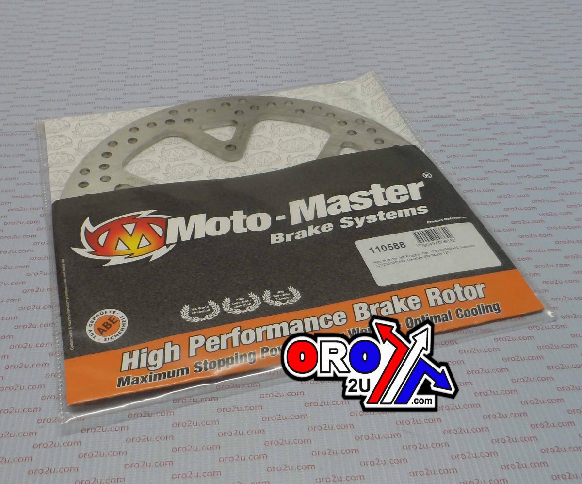 DISC BRAKE FRONT HALO PEUGEOT, MOTO-MASTER 110588, ROAD, MC image 1