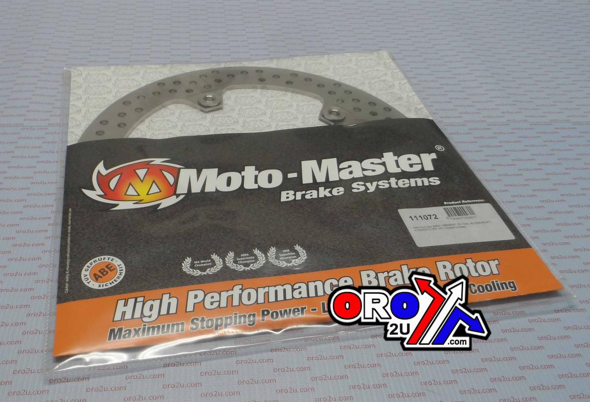 DISC BRAKE FRONT HALO BMW, MOTO-MASTERR850R,RT, 111072, ROAD, MC, R1150, K1200 RIVETED image 1