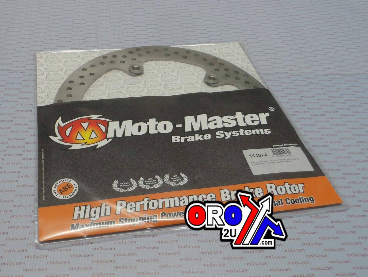 DISC BRAKE FRONT BMW, MOTO-MASTERF800S/ST, 111074, ROAD, MC, R900, HP2, R RIVETED image 1