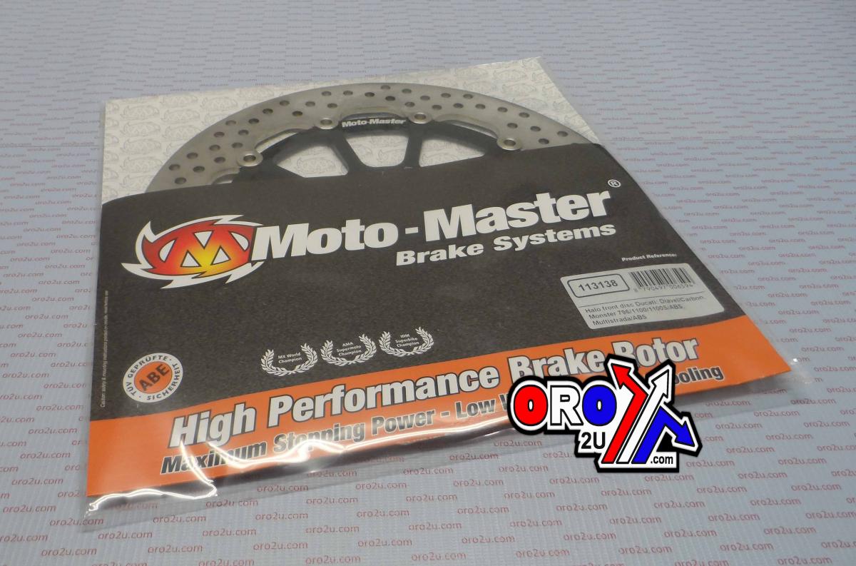 DISC BRAKE FRONT HALO BMW, MOTO-MASTER G650GS, 112155, ROAD, MC, F800GS image 1