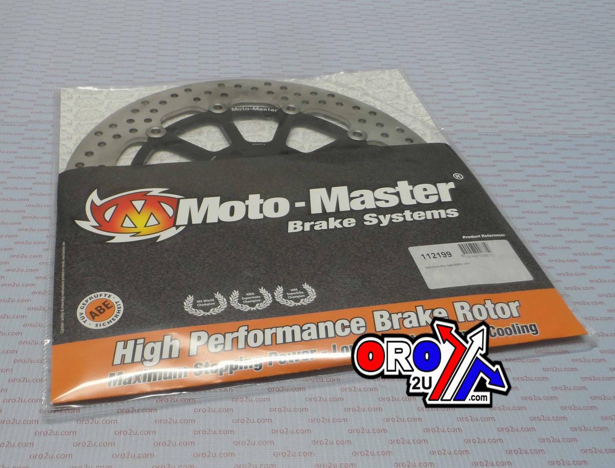DISC BRAKE FRONT R HALO BMW, MOTO-MASTER HP4, 112199, ROAD, MC image 1