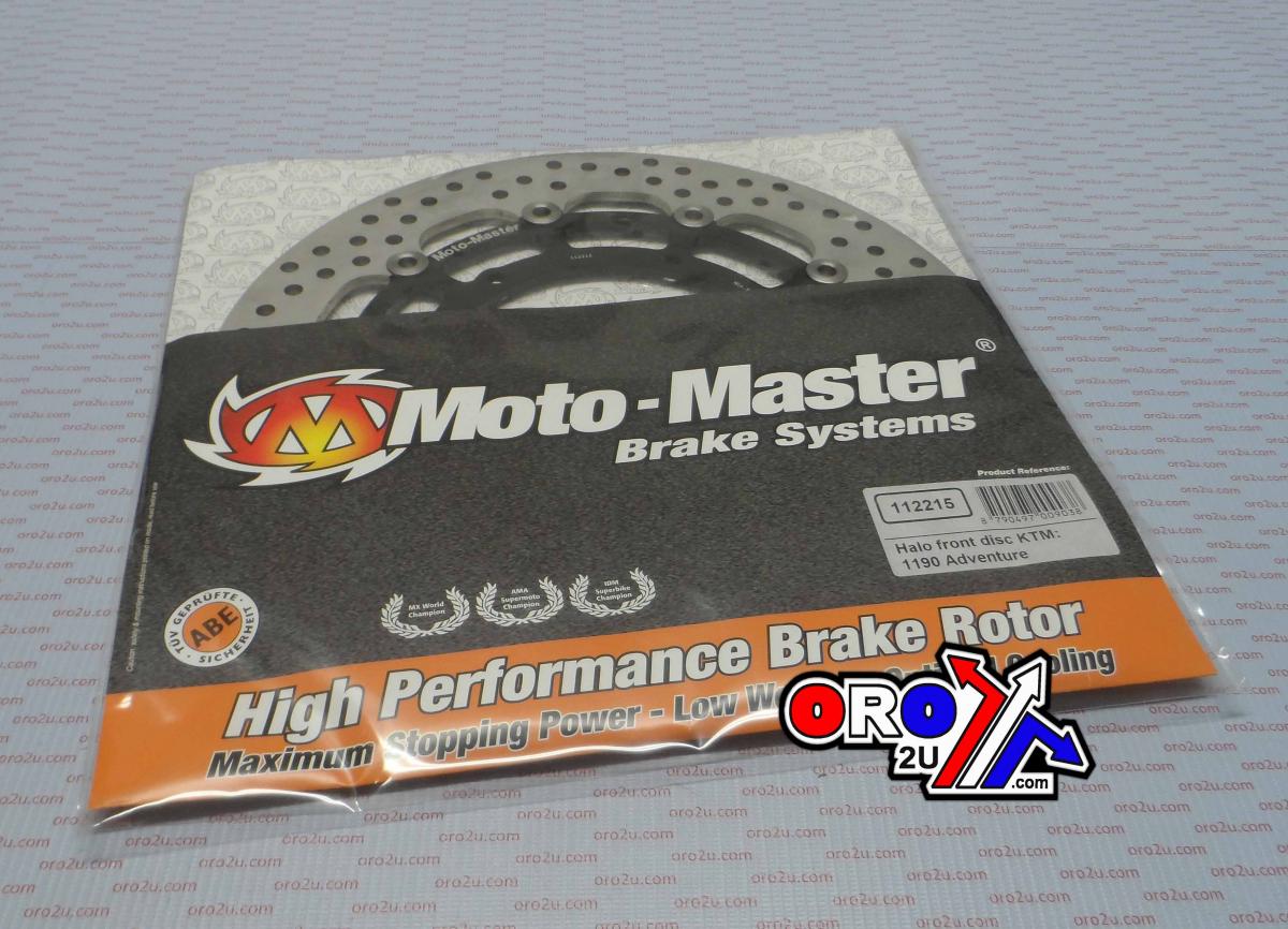 DISC BRAKE FRONT HALO KTM, MOTO-MASTER 1190, 112215, ROAD, MC image 1