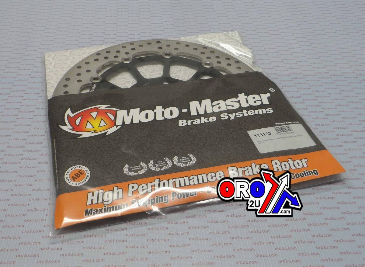 DISC BRAKE FRONT HALO TRIUMPH, MOTO-MASTER T955, 113133, ROAD, MC, DAYTONA, TRIPLE image 1