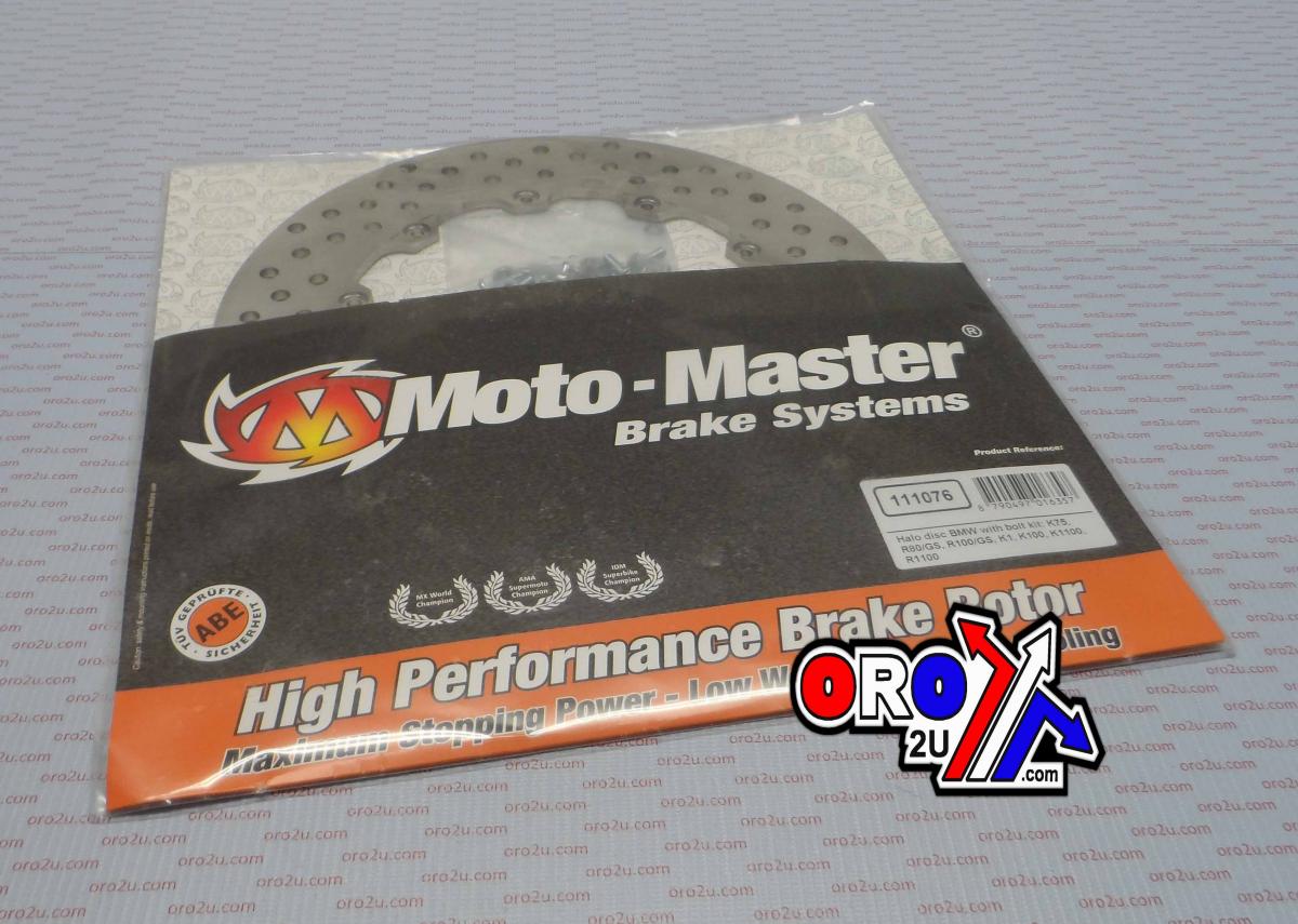 DISC BRAKE FR/RR L/R HALO BMW, MOTO-MASTER CLASSIC, 111076, ROAD, MC image 1