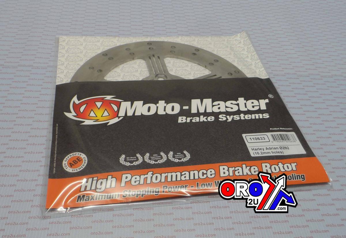 DISC BRAKE REAR HARLEY ADRIAN, MOTO-MASTER ,110633, ROAD, MC image 1