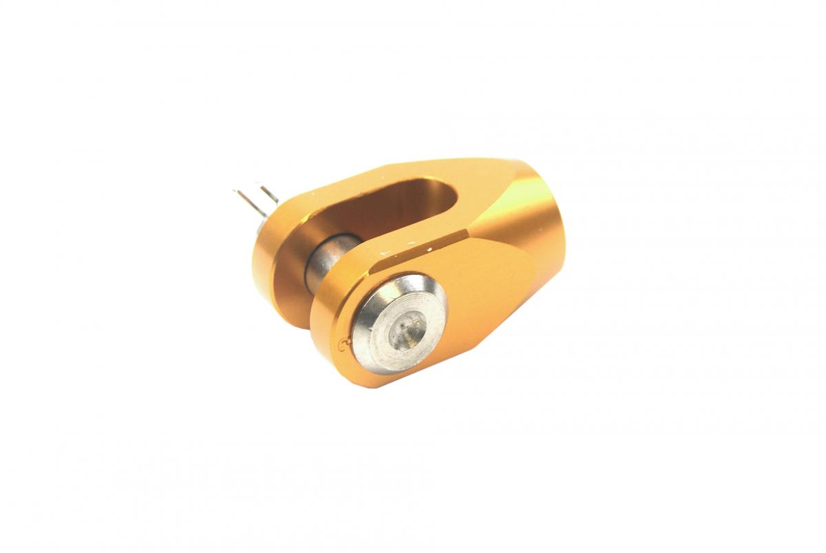 BRAKE CLEVIS REAR GOLD CR CRF, FIR ASRBC-04, CNC ALLOY