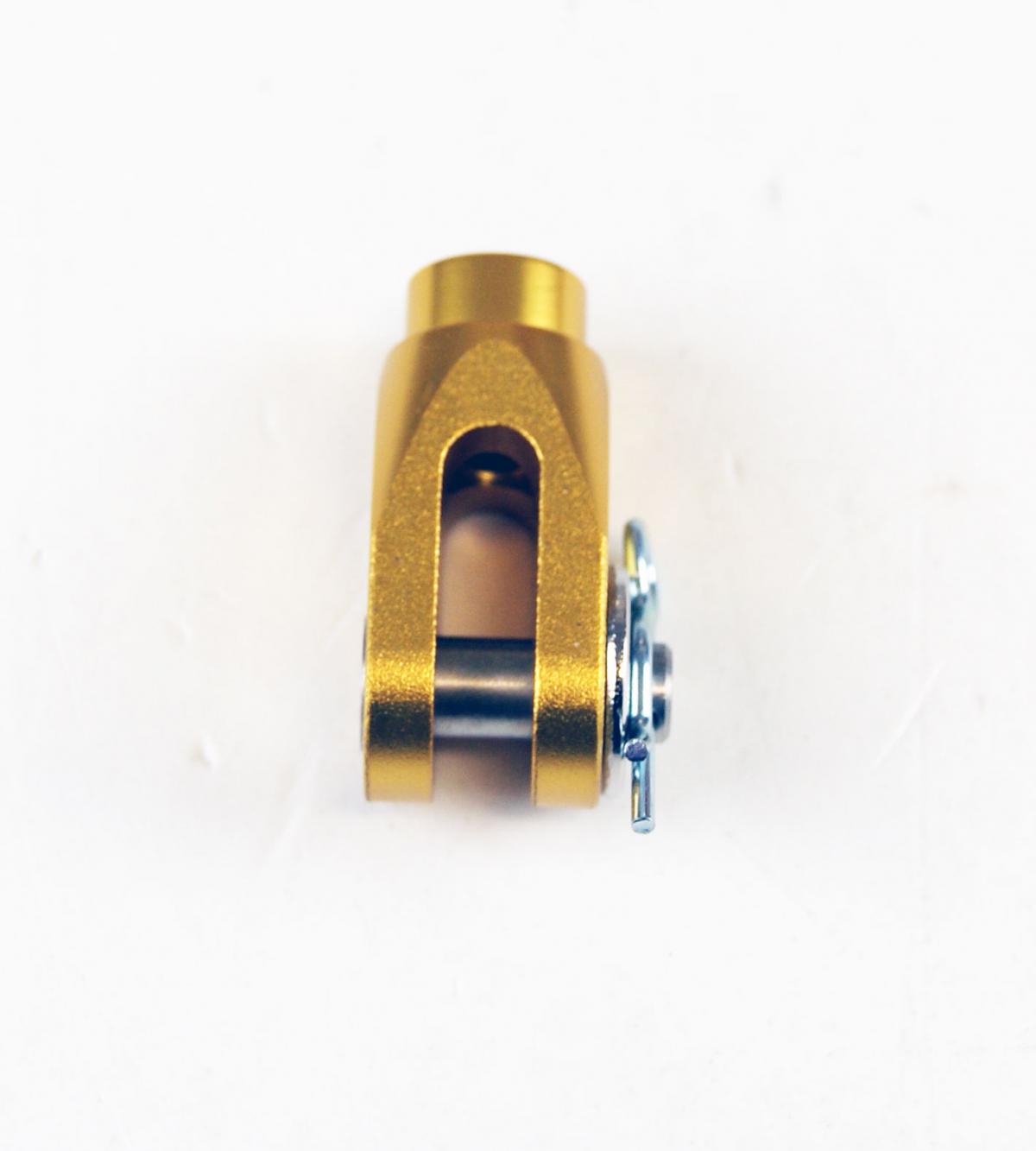 BRAKE CLEVIS REAR GOLD CR CRF, FIR ASRBC-04, CNC ALLOY thumbnail 2