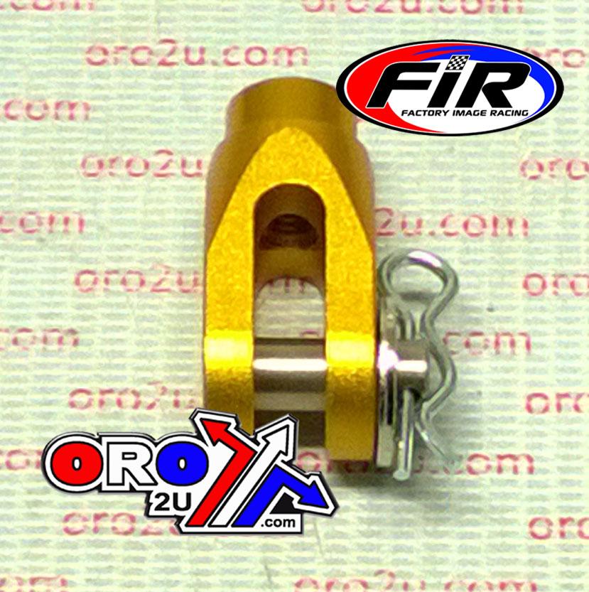 BRAKE CLEVIS REAR GOLD CR CRF, FIR ASRBC-04, CNC ALLOY thumbnail 5