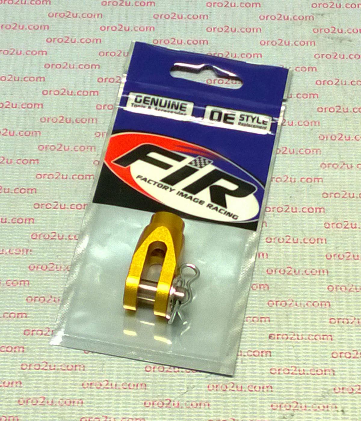 BRAKE CLEVIS REAR GOLD CR CRF, FIR ASRBC-04, CNC ALLOY thumbnail 6