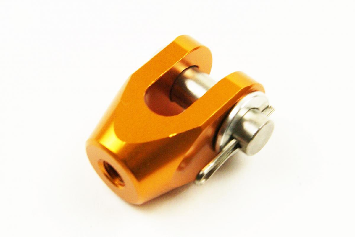 BRAKE CLEVIS REAR GOLD YZ YZF, FIR ASRBC-03, CNC ALLOY thumbnail 2
