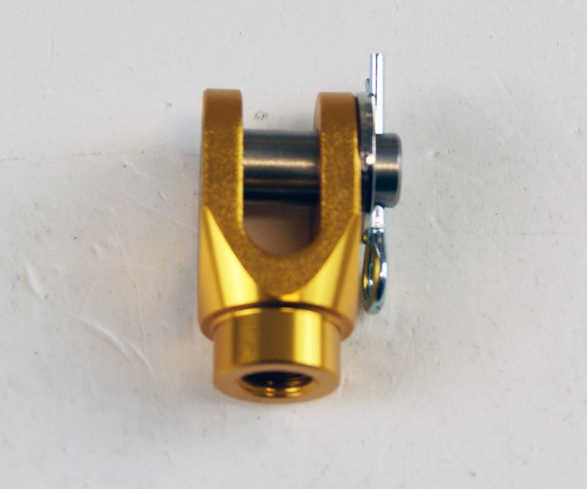 BRAKE CLEVIS REAR GOLD YZ YZF, FIR ASRBC-03, CNC ALLOY thumbnail 3