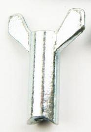 WING NUT M6 REAR BRAKE, SPLIT PACK image 1