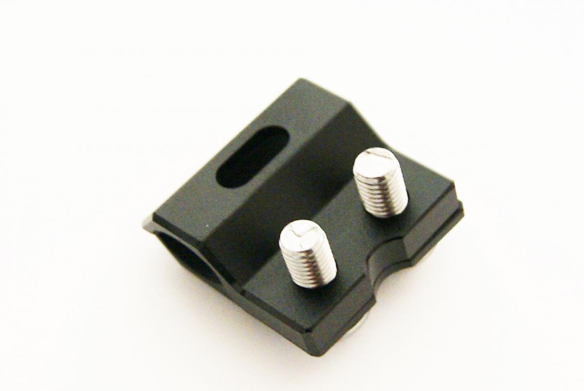 BRAKE LINE CLAMP BLACK, PSYCHIC MX-05340BK image 1
