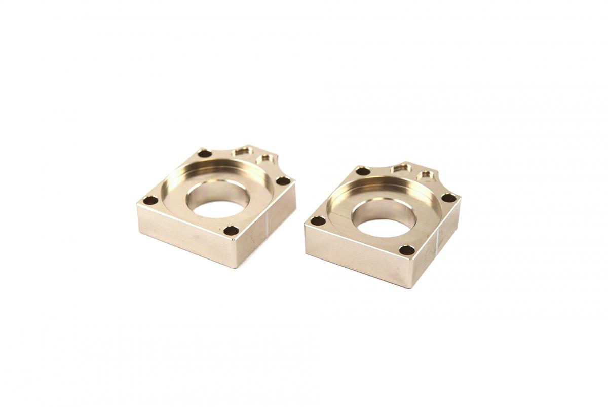 AXLE BLOCKS CRF150R TITANIUM