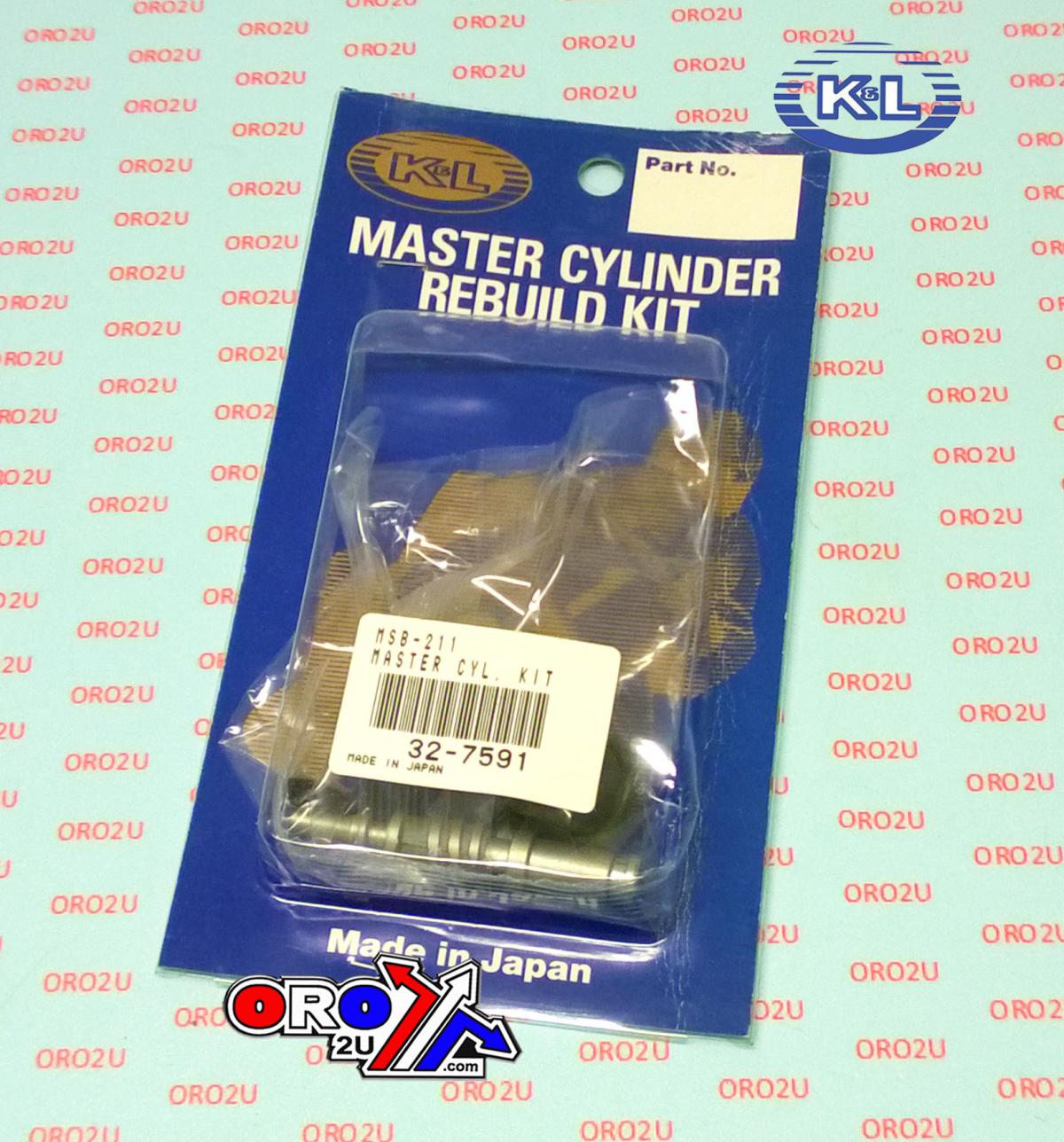 MASTER CYLINDER REBUILD KIT, 3SP-W0041-00-00 YZ250 90-95, K&L 32-7591, MX-05617 thumbnail 2
