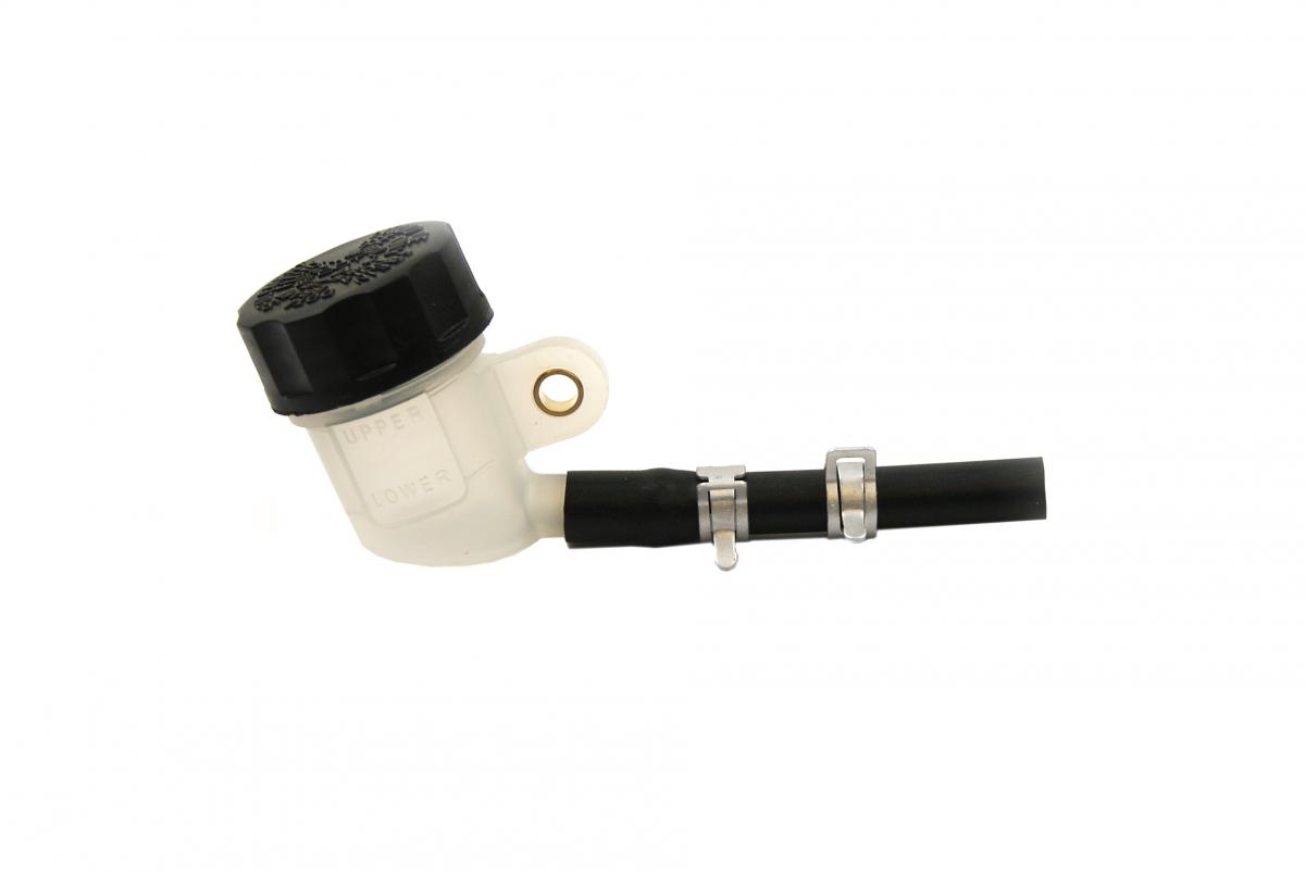 REAR BRAKE FLUID RESERVOIR ROUND With Cap and short pipe., FIR image 1
