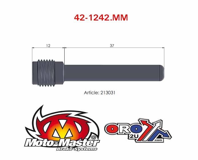 BRAKE PAD PIN FRONT, MOTO-MASTER 213031 image 1