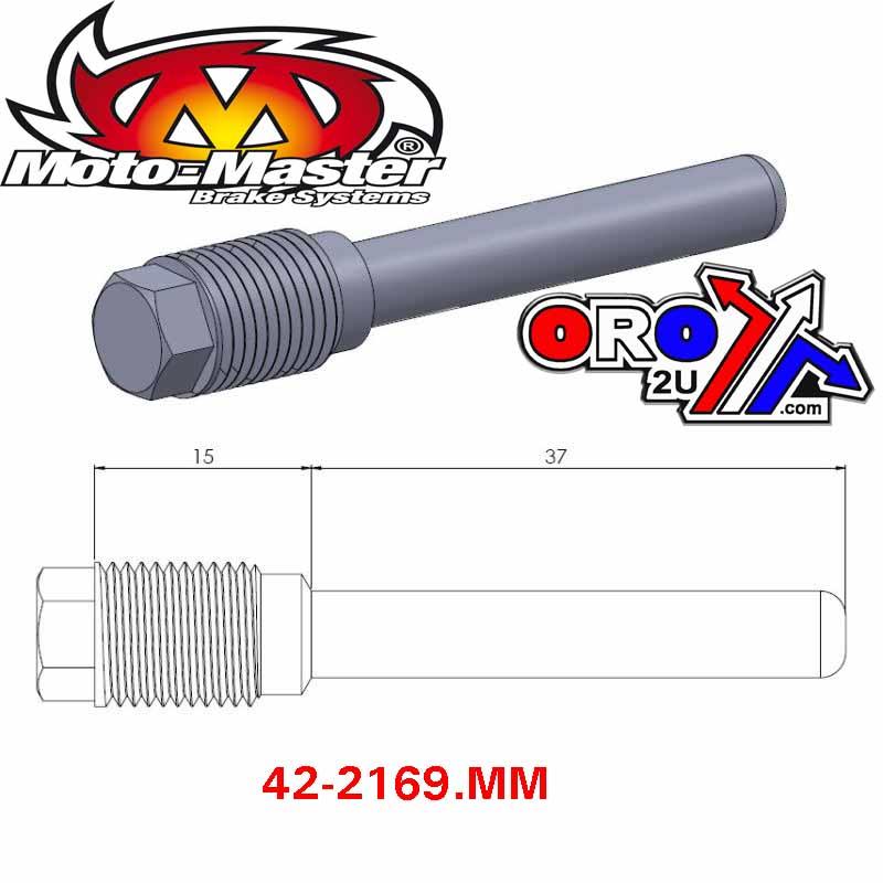 BRAKE PAD PIN FRONT, MOTO-MASTER 213019 image 1