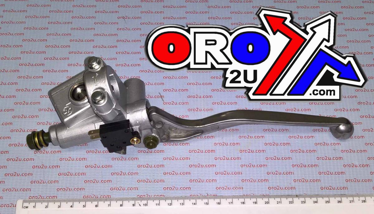 FRONT MASTER CYLINDER GREY + BRAKE LIGHT SWITCH, 121407737 thumbnail 3
