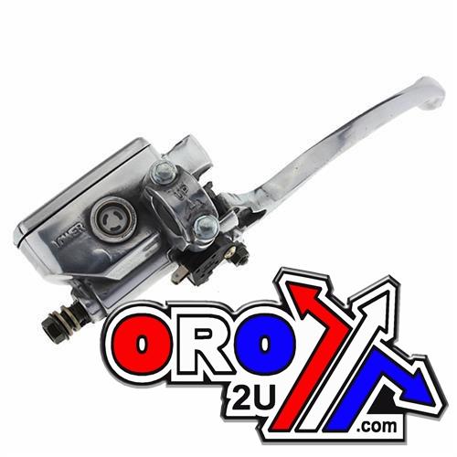 MASTER HYDRAULIC CYLINDER BRAKE, HONDA CB400 1992-1998 / CHROME, ROAD, MC, 110-699001 thumbnail 3