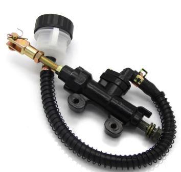 MASTER CYLINDER REAR HONDA 2004-2006 CBF500 2004-2009 CBF600 2012-2014 CTX700 NC700 110-699016 thumbnail 4