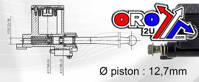 MASTER CYLINDER RIGHT HAND, MFD100 thumbnail 3