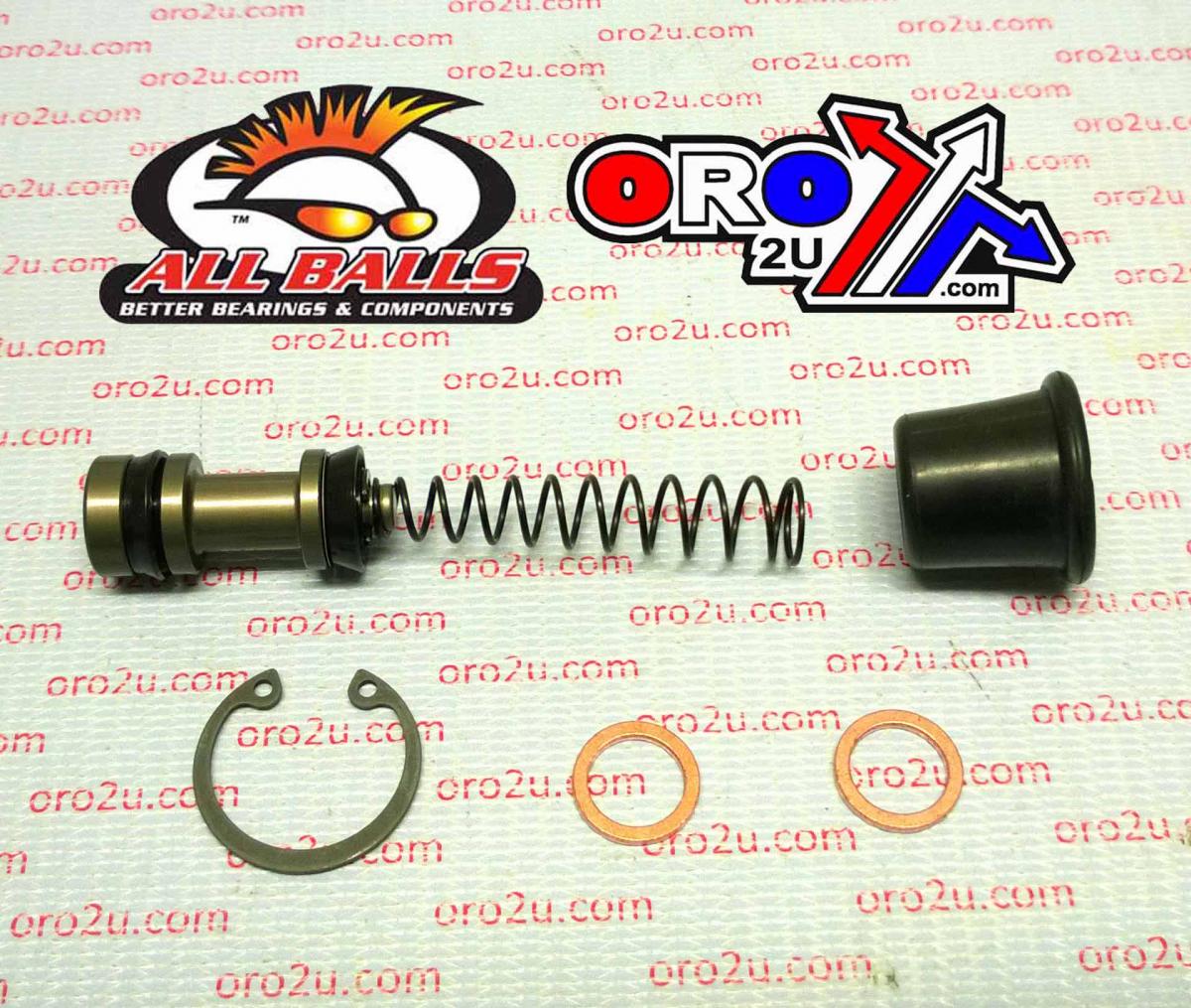 BRAKE MASTER CYL REBUILD KIT ALLBALLS, ALLBALLS 18-1080 YAMAHA ROAD REAR thumbnail 2