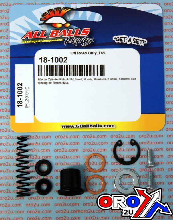 BRAKE MASTER CYL REBUILD KIT ALLBALLS, ALLBALLS 18-1002 BETA/GASGAS/HON/KAW/RIEJA/SUZ/YAM FRONT thumbnail 2