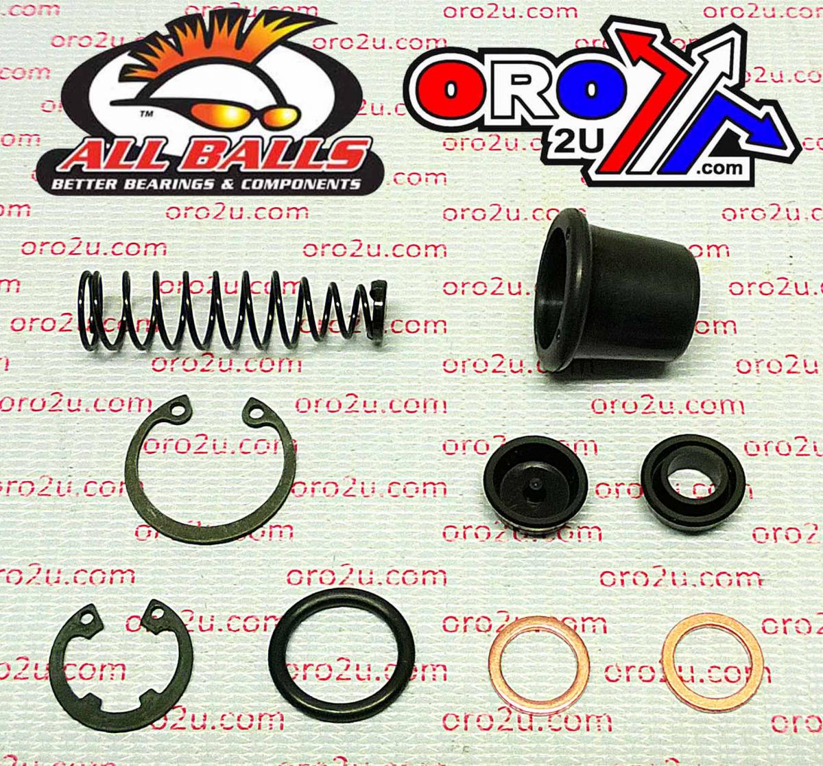 BRAKE MASTER CYL REBUILD KIT ALLBALLS, ALLBALLS 18-1003 ARCTIC-CAT/HON/KAW/SUZ/YAM REAR thumbnail 2