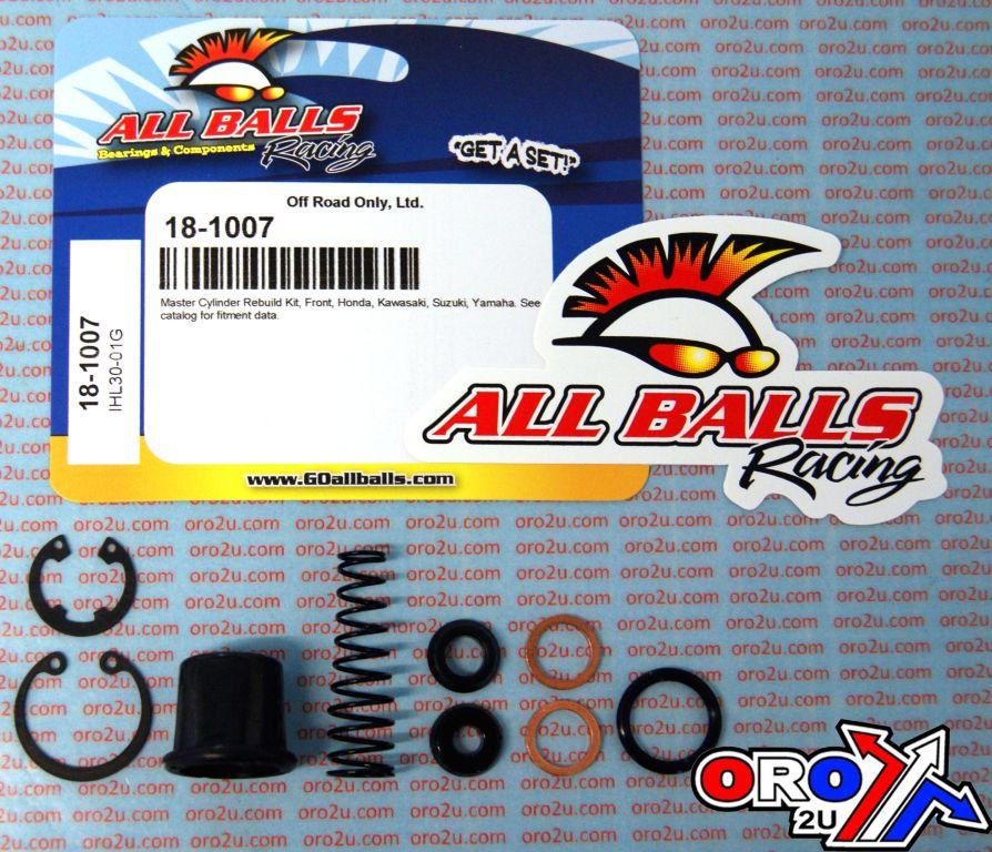 BRAKE MASTER CYL REBUILD KIT ALLBALLS, ALLBALLS 18-1007 GASGAS/HON/KAW/RIEHA/SUZ/YAM REAR thumbnail 2