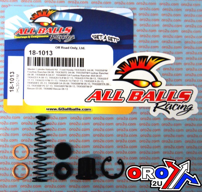 CLUTCH/BRAKE MASTER CYL REBUILD KIT ALLBALLS, ALLBALLS 18-1013 ROAD/QUAD HON/KAW/SUZ thumbnail 2
