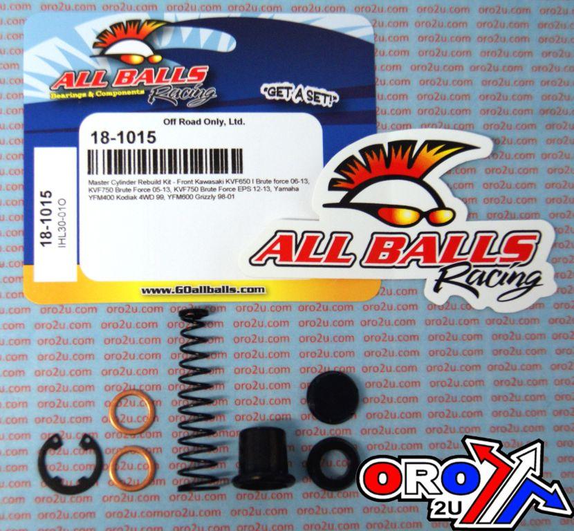CLUTCH/BRAKE MASTER CYL REBUILD KIT ALLBALLS, ALLBALLS 18-1015 ROAD/QUAD CAN-AM/HON/KAW/SUZ/YAM thumbnail 2