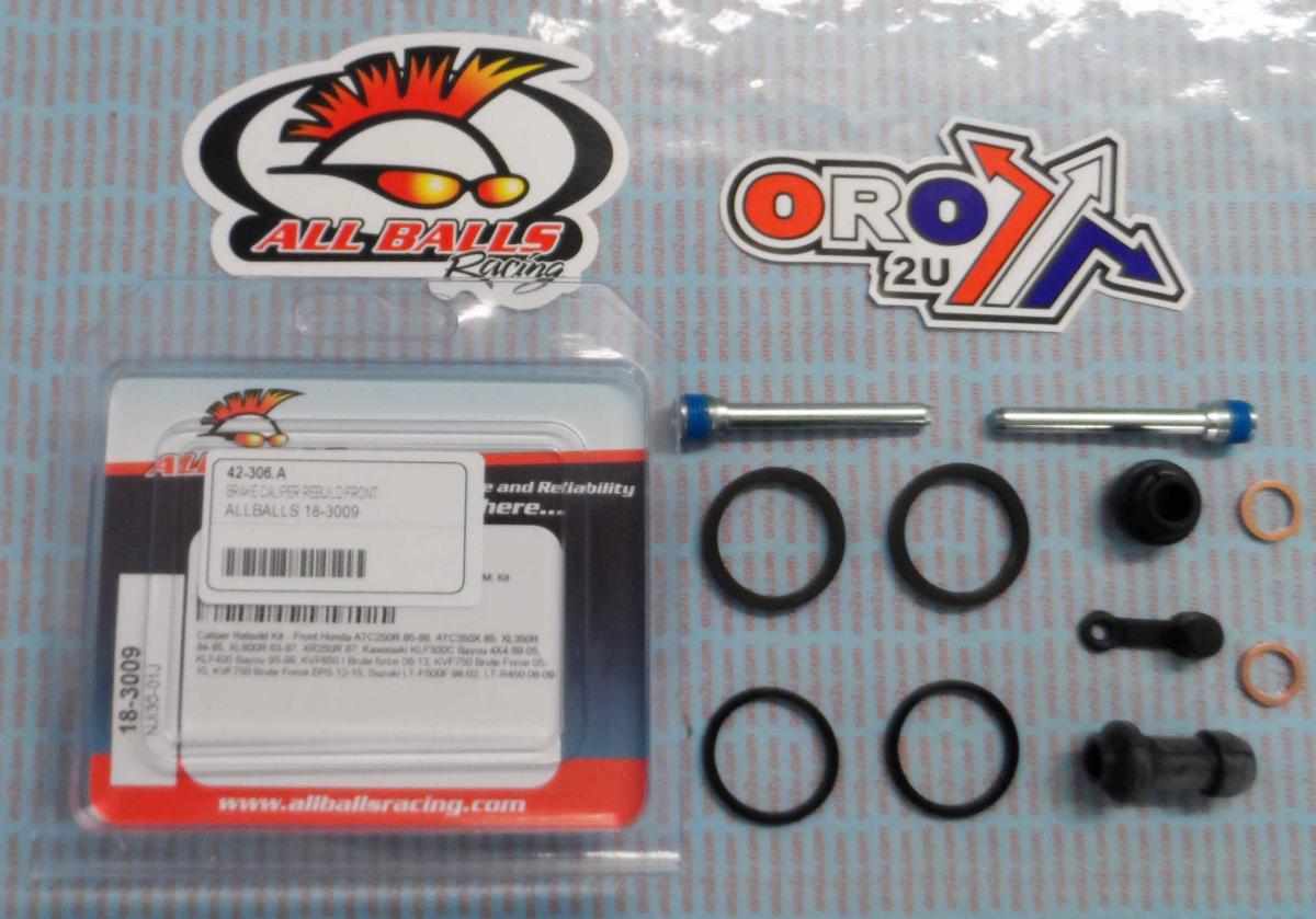 BRAKE CALIPER REBUILD KIT ALLBALLS, ALLBALLS 18-3009 HON/KAW/SUZ 83-22 FRONT thumbnail 2