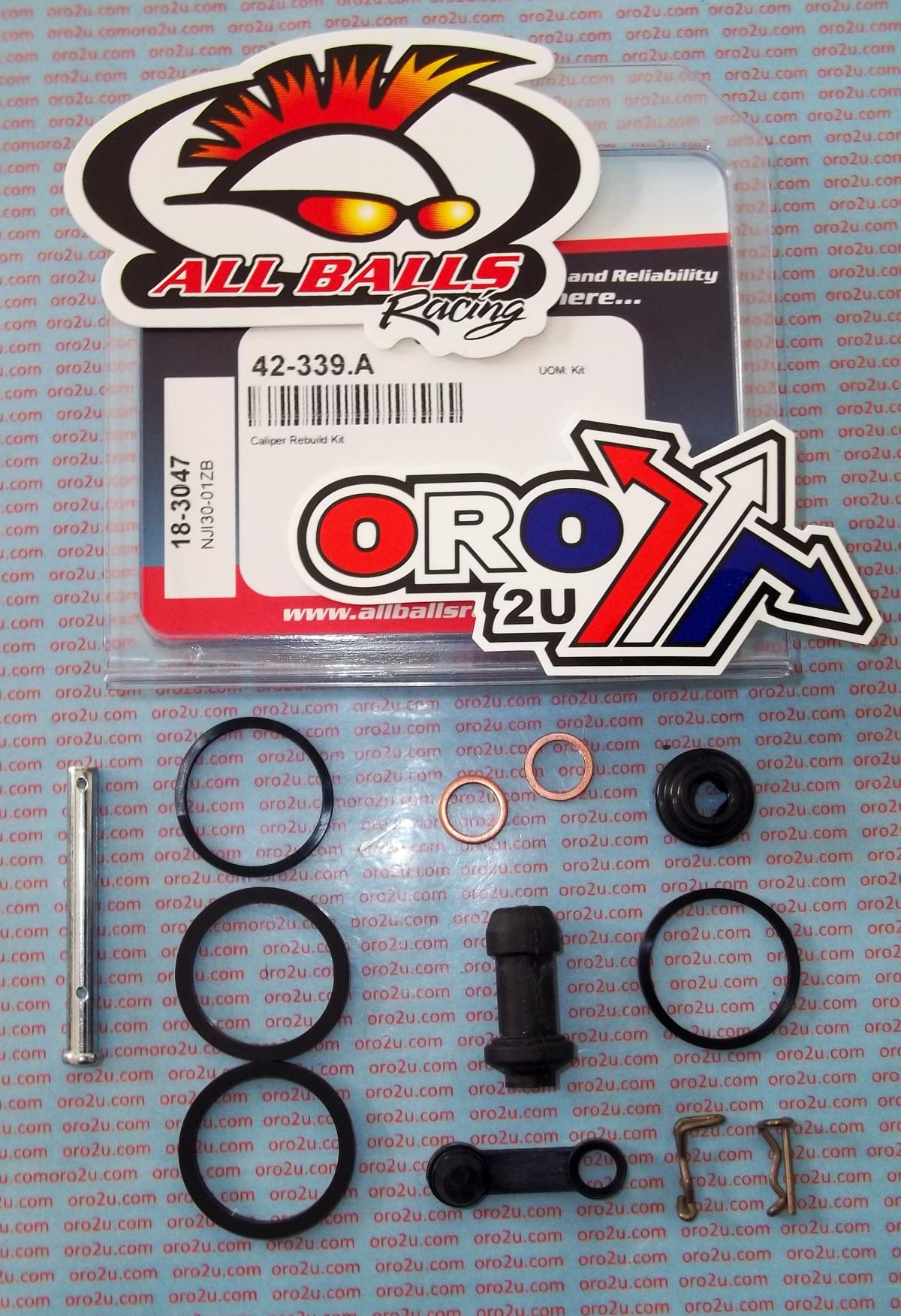 BRAKE CALIPER REBUILD KIT ALLBALLS, ALLBALLS 18-3047 HUSA/KTM DIRT 95-10 FRONT thumbnail 2