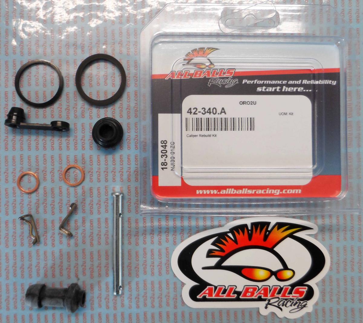 BRAKE CALIPER REBUILD KIT ALLBALLS, ALLBALLS 18-3048 GASGAS/HUSA/HUSKY/KTM/SHERCO REAR thumbnail 2