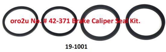 Brake Caliper Seal Kit 30mm, 45109-166-006, 45209-166-006, KS19-1001 thumbnail 3