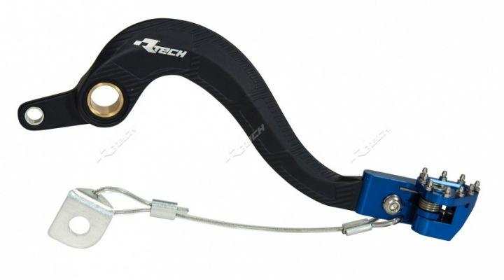 BRAKE PEDAL REAR HUSQ 16, RTECH R-LEVFRHSQ0002, LEVFRHSQ0002