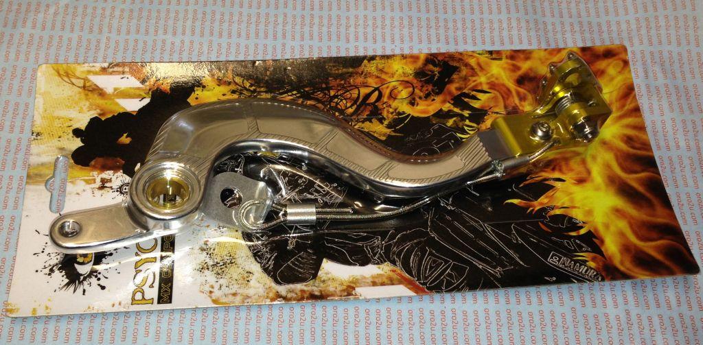 BRAKE PEDAL LEVER REAR RMZ450, 43100-28H00 MX-08800 SUZUKI thumbnail 2