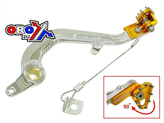 BRAKE PEDAL LEVER REAR KX250F, MX-08810 RMZ250 05-06 thumbnail 2