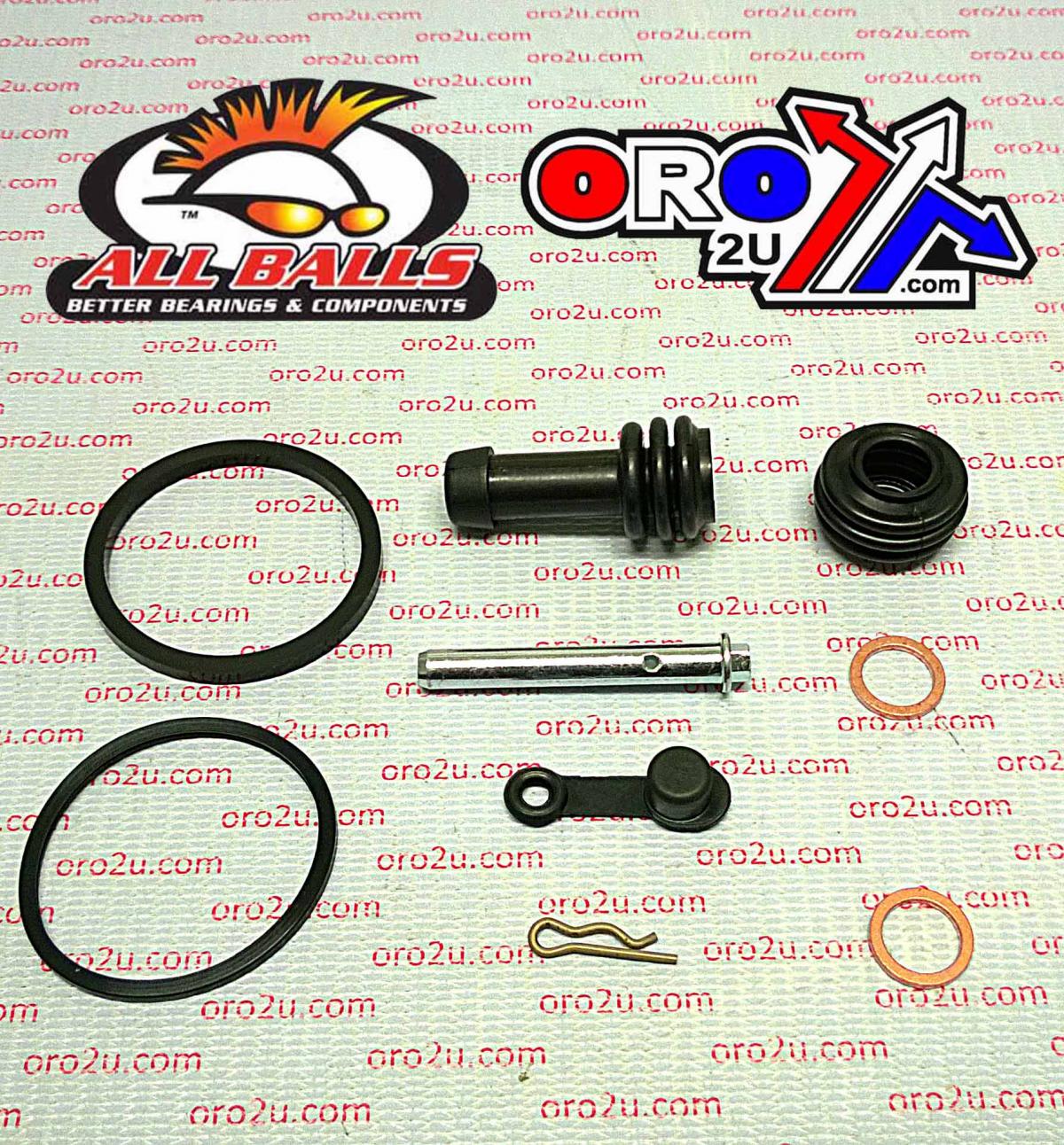 BRAKE CALIPER REBUILD KIT ALLBALLS, ALLBALLS 18-3077 KAW KL650/KLX 125/250 87-07 FRONT thumbnail 2