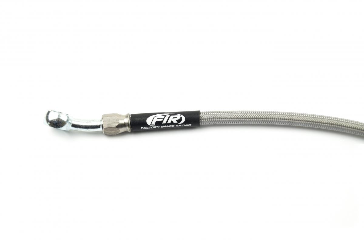 HOSE REAR BRAKE SILVER /BLK KTM 250 400 525 EXC SX 04-13 thumbnail 2