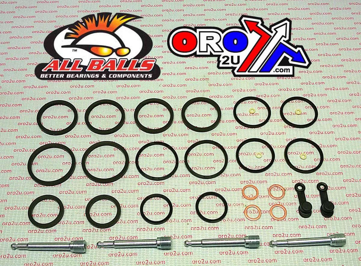 BRAKE CALIPER REBUILD KIT ALLBALLS, ALLBALLS 18-3089 YAM FJR1300 06-22 FRONT thumbnail 2