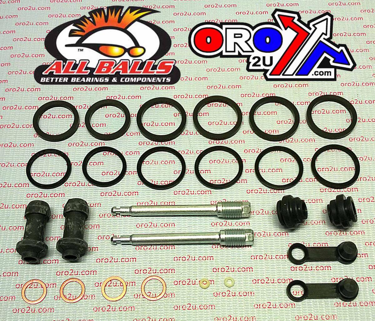 BRAKE CALIPER REBUILD KIT ALLBALLS, ALLBALLS 18-3107 SUZ VLR1800 08-09 FRONT thumbnail 2